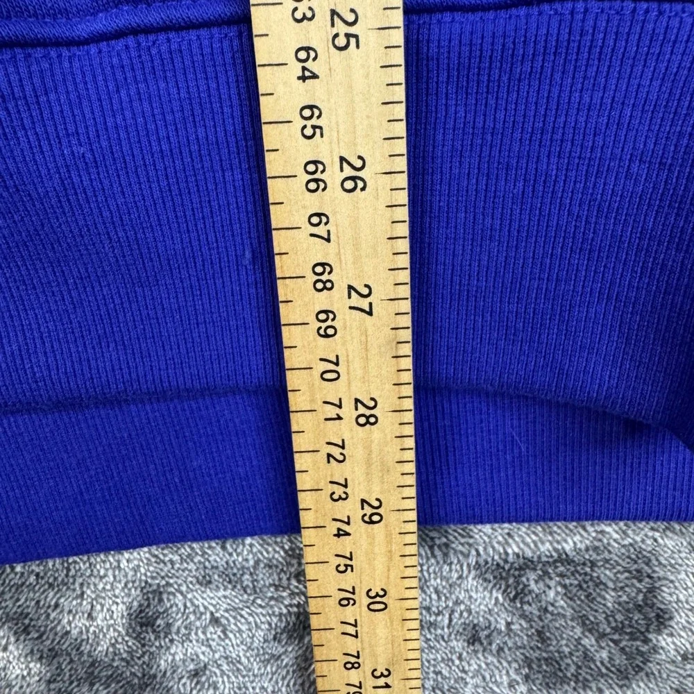 The North Face Hoodie Mens XL Blue Pullover Logo Kangaroo Pocket 4163-50